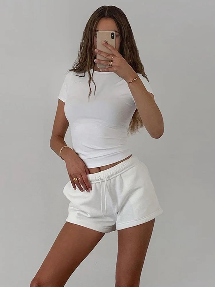 Women’s Short Sleeve T-Shirt – Casual Spring Lightweight Top