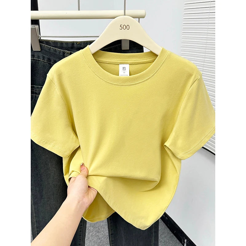 Women’s Casual Short Sleeve T-Shirt – Soft Everyday Basic Top