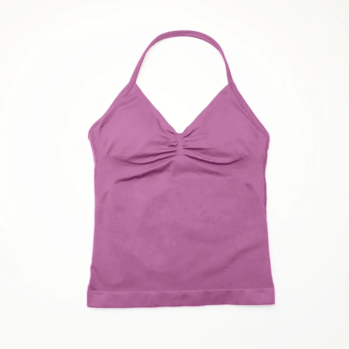 Women’s Longline Strappy Yoga Top – Sports Tank Vest for Workout & Fitness