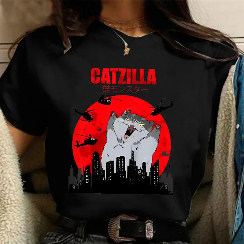 Women’s Funny Graphic T-Shirt – Casual Short Sleeve Tee