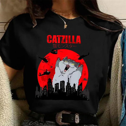 Women’s Funny Graphic T-Shirt – Casual Short Sleeve Tee