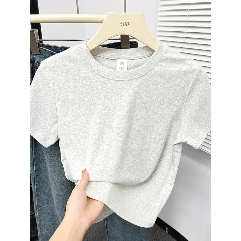 Women’s Casual Short Sleeve T-Shirt – Soft Everyday Basic Top
