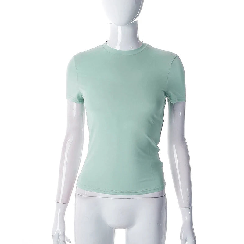 Women’s Short Sleeve T-Shirt – Casual Spring Lightweight Top