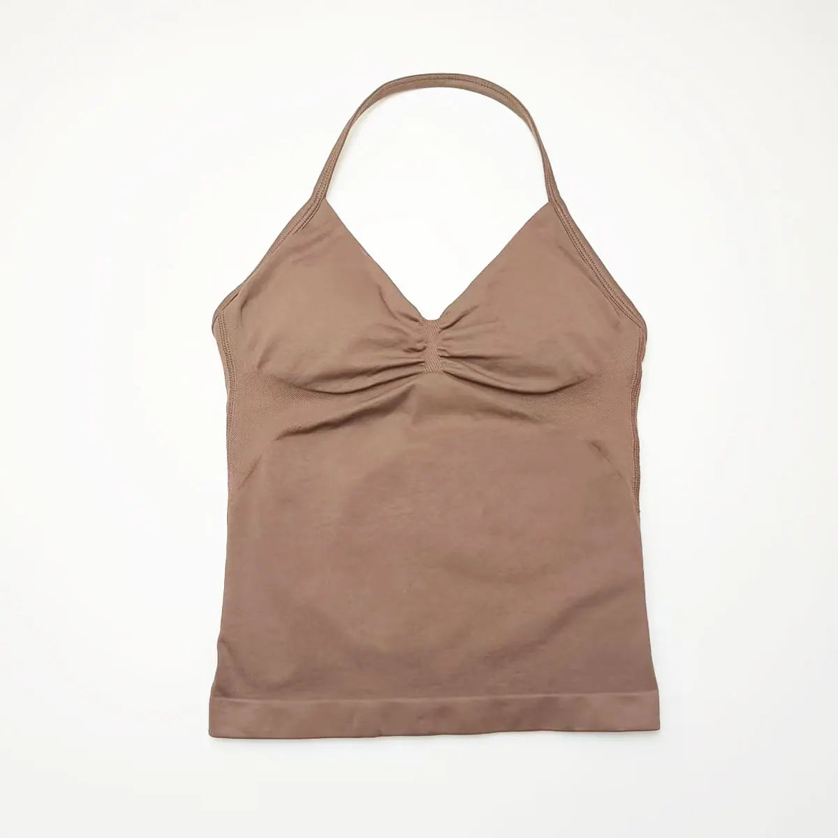 Women’s Longline Strappy Yoga Top – Sports Tank Vest for Workout & Fitness