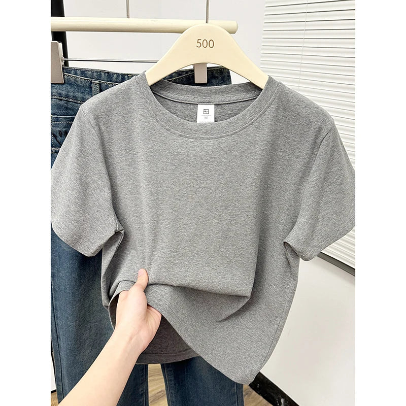 Women’s Casual Short Sleeve T-Shirt – Soft Everyday Basic Top