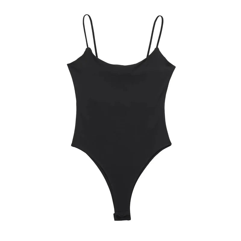 Women’s Slim Fit Bodysuit – Stretch Long Sleeve Shaping Top