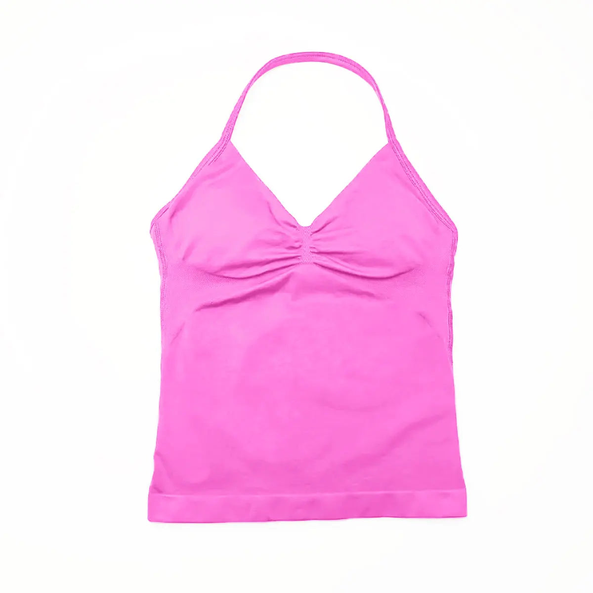 Women’s Longline Strappy Yoga Top – Sports Tank Vest for Workout & Fitness