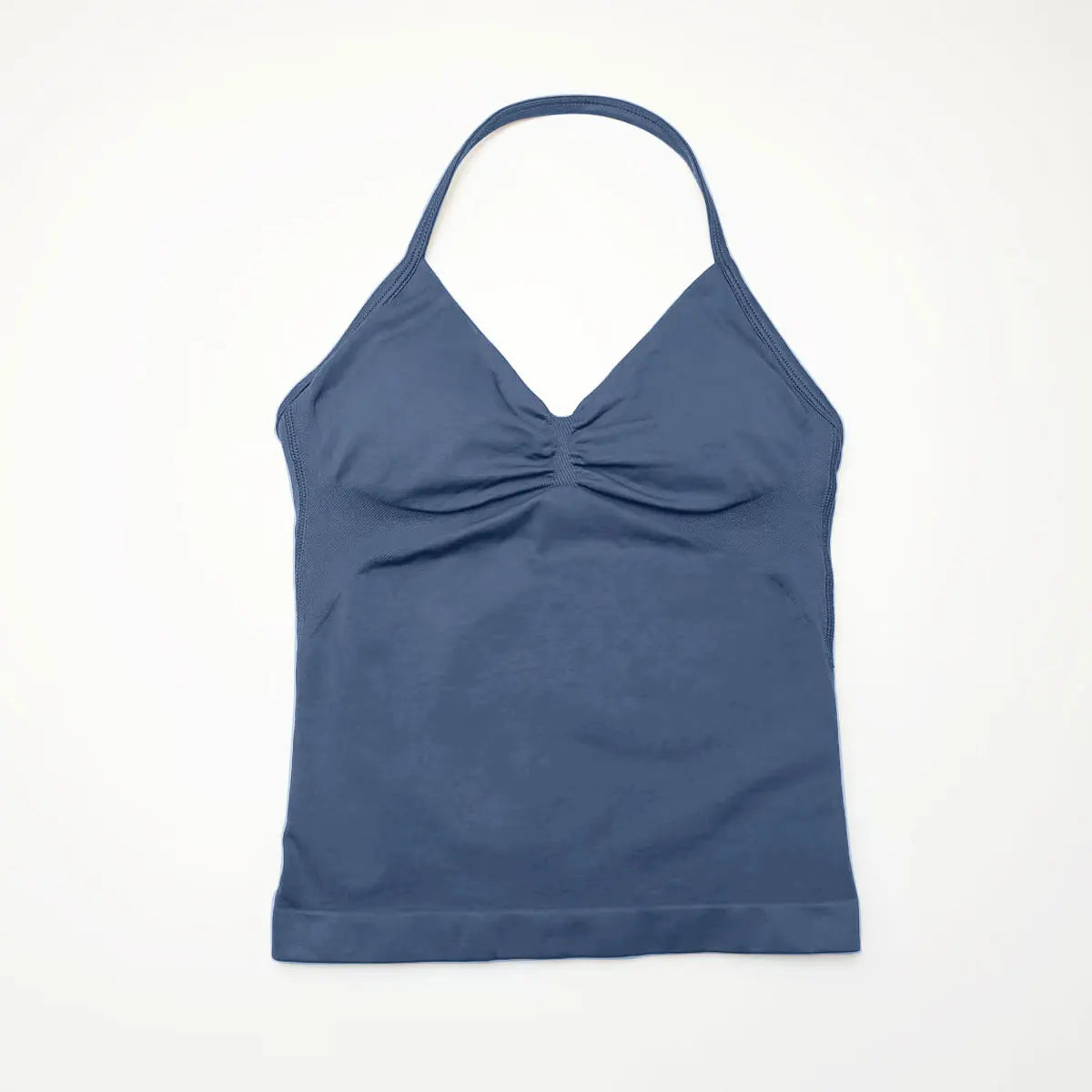 Women’s Longline Strappy Yoga Top – Sports Tank Vest for Workout & Fitness