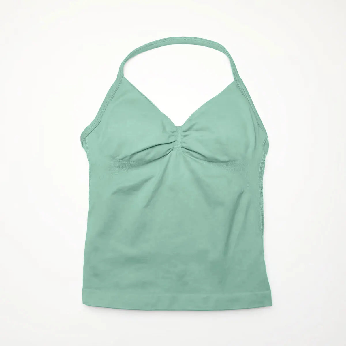 Women’s Longline Strappy Yoga Top – Sports Tank Vest for Workout & Fitness
