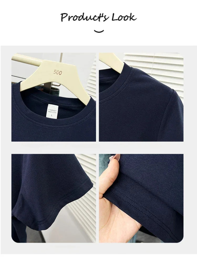 Women’s Casual Short Sleeve T-Shirt – Soft Everyday Basic Top