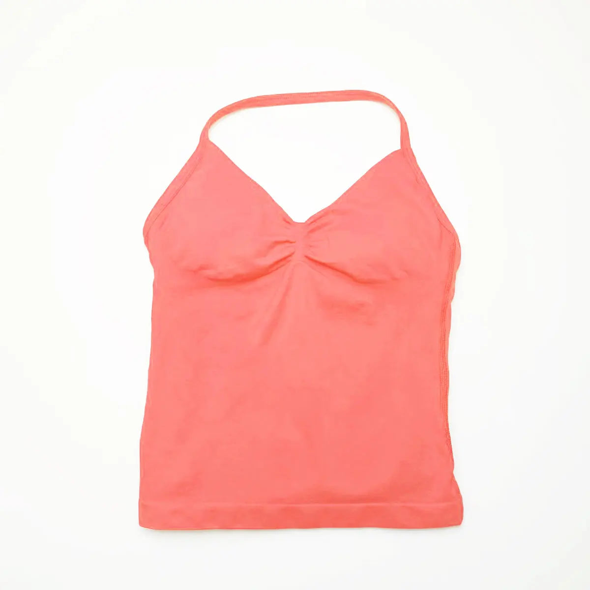 Women’s Longline Strappy Yoga Top – Sports Tank Vest for Workout & Fitness