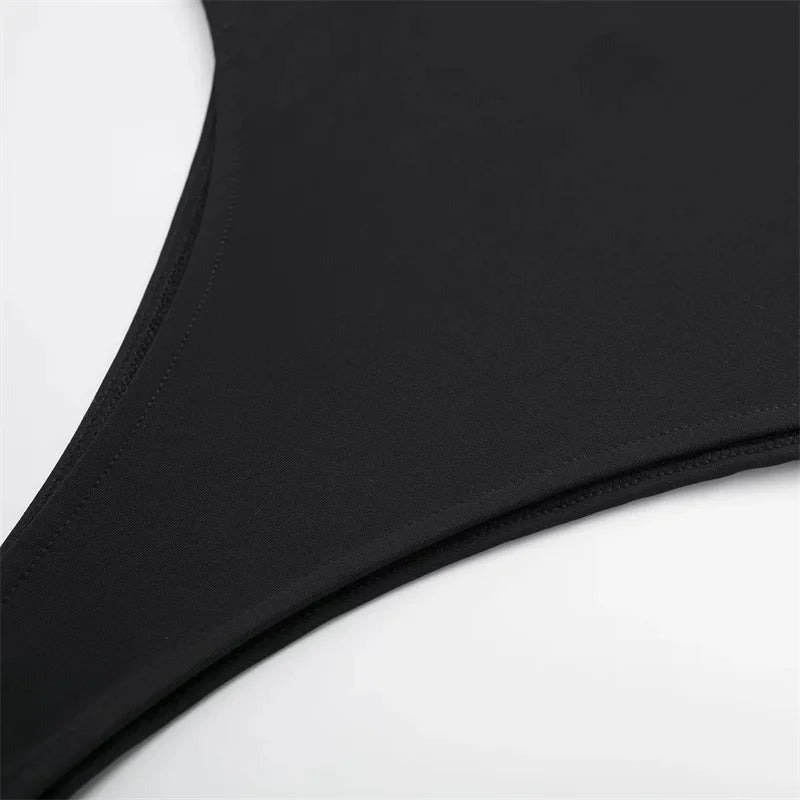 Women’s Slim Fit Bodysuit – Stretch Long Sleeve Shaping Top
