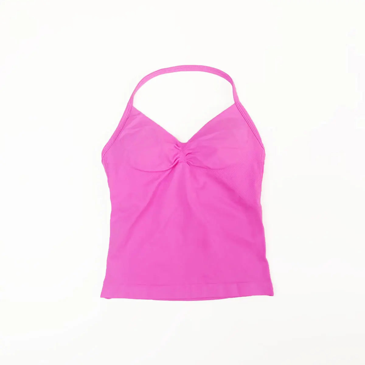 Women’s Longline Strappy Yoga Top – Sports Tank Vest for Workout & Fitness