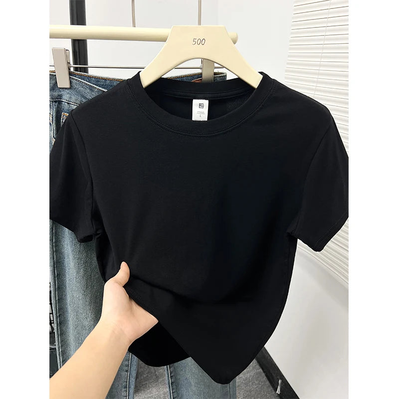 Women’s Casual Short Sleeve T-Shirt – Soft Everyday Basic Top