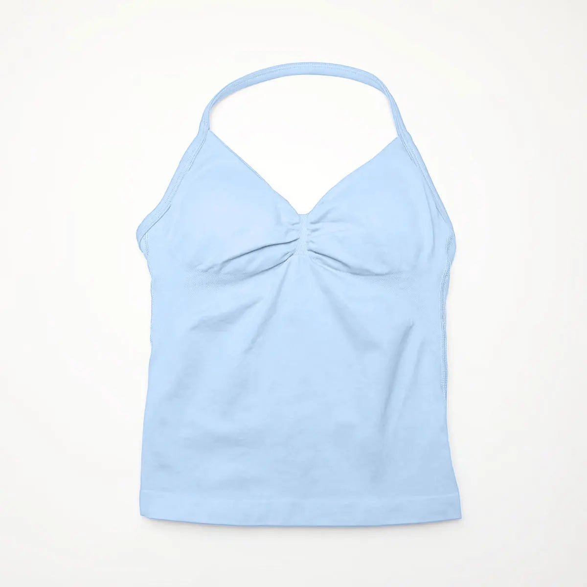 Women’s Longline Strappy Yoga Top – Sports Tank Vest for Workout & Fitness