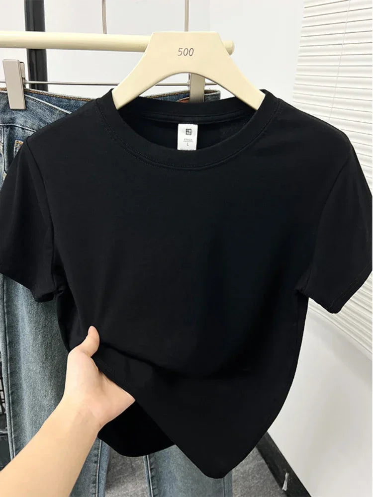 Women’s Casual Short Sleeve T-Shirt – Soft Everyday Basic Top