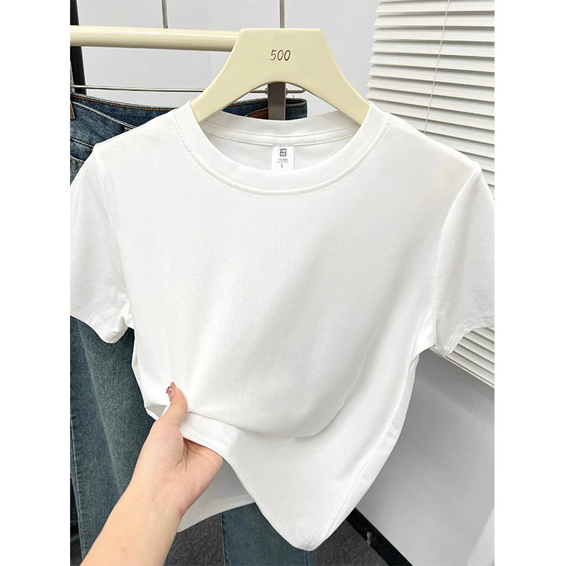 Women’s Casual Short Sleeve T-Shirt – Soft Everyday Basic Top