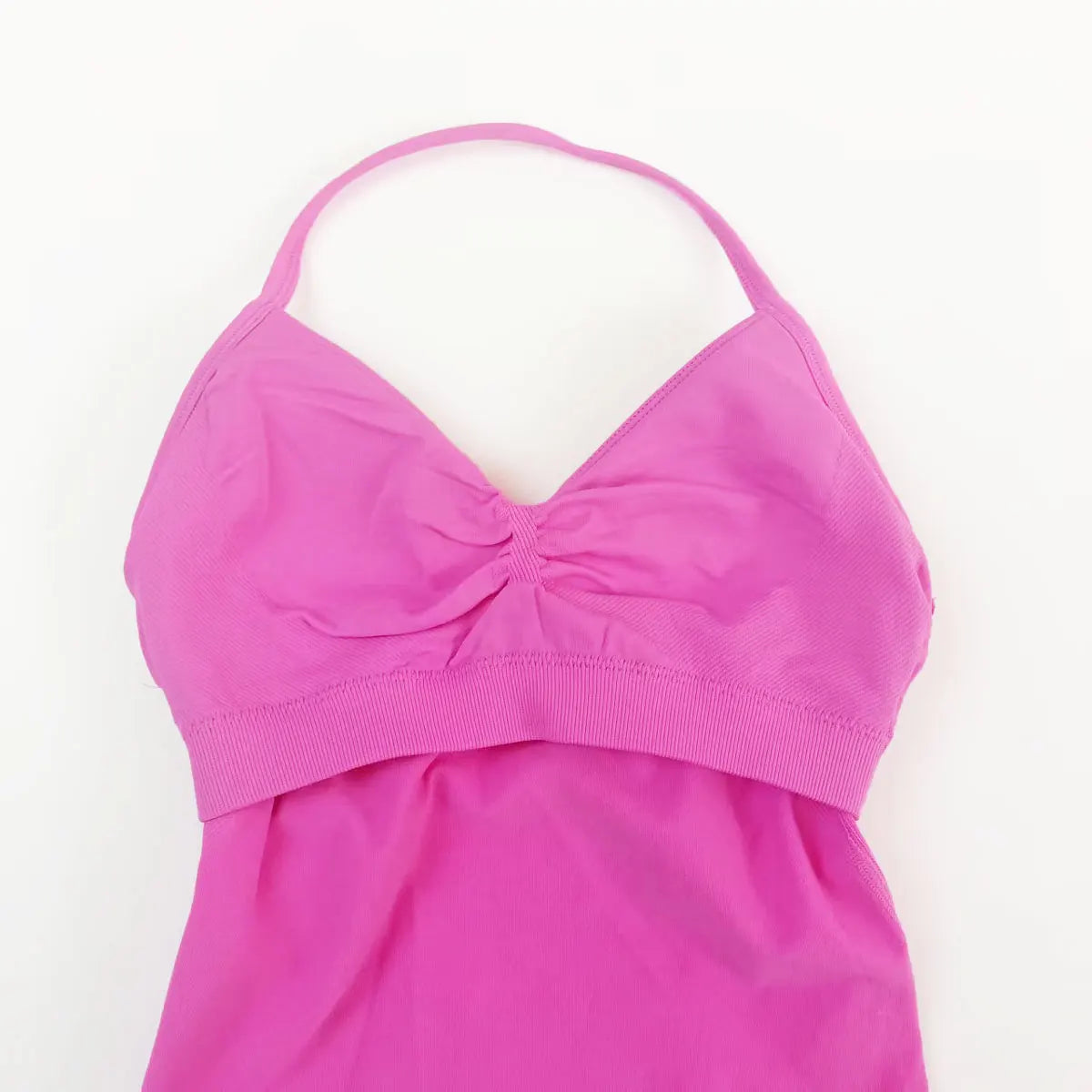 Women’s Longline Strappy Yoga Top – Sports Tank Vest for Workout & Fitness