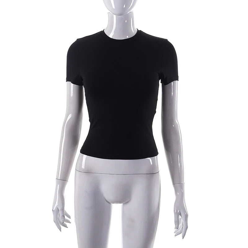 Women’s Short Sleeve T-Shirt – Casual Spring Lightweight Top
