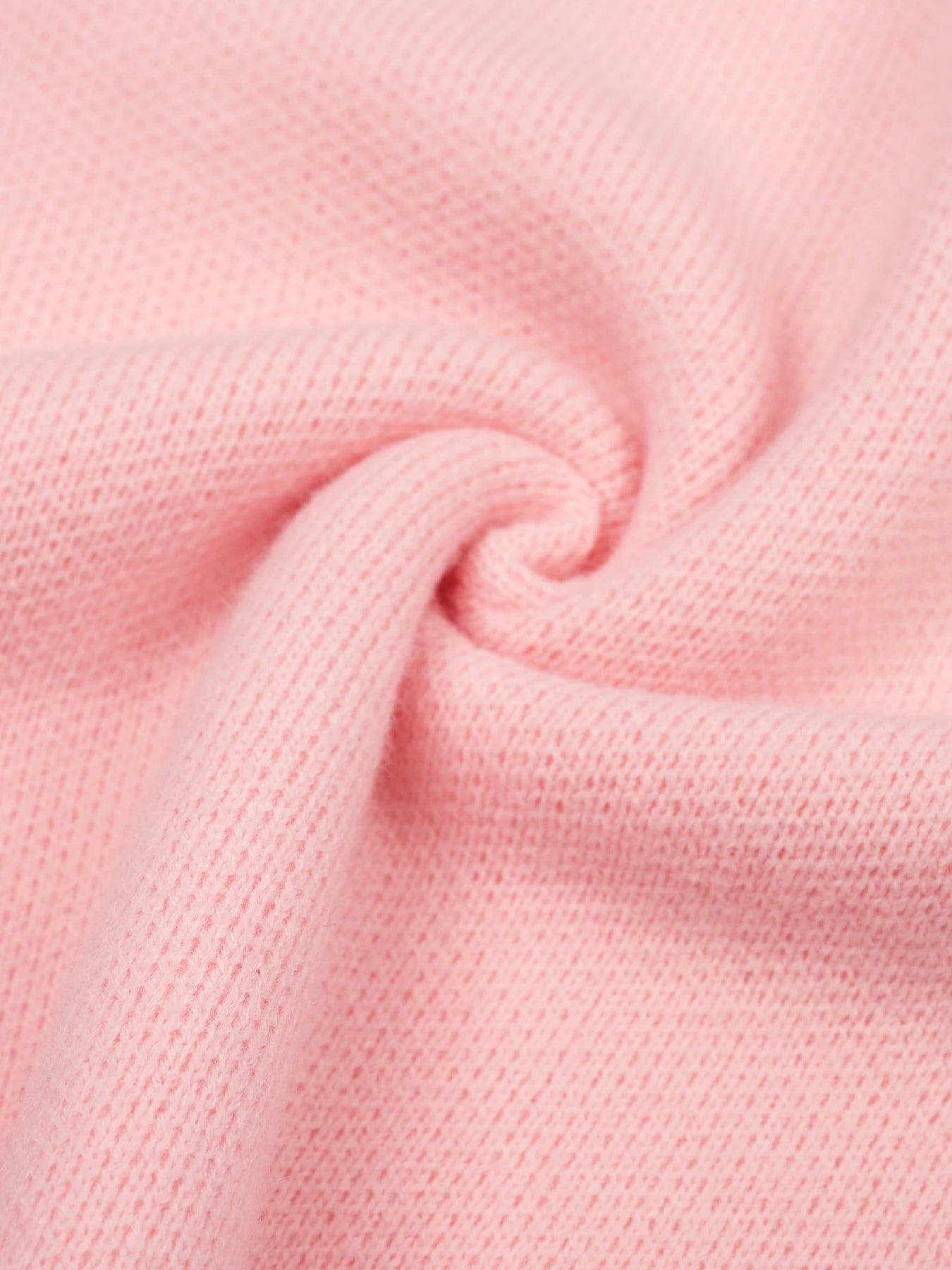 Women’s Oversized Pink Mock Neck Knit Sweater – Cozy Soft Pullover