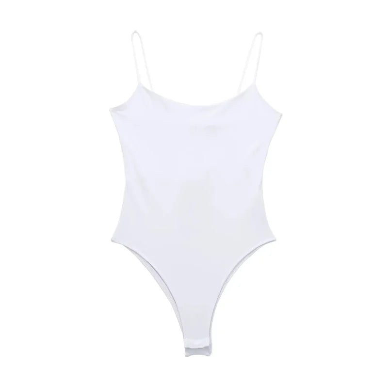 Women’s Slim Fit Bodysuit – Stretch Long Sleeve Shaping Top
